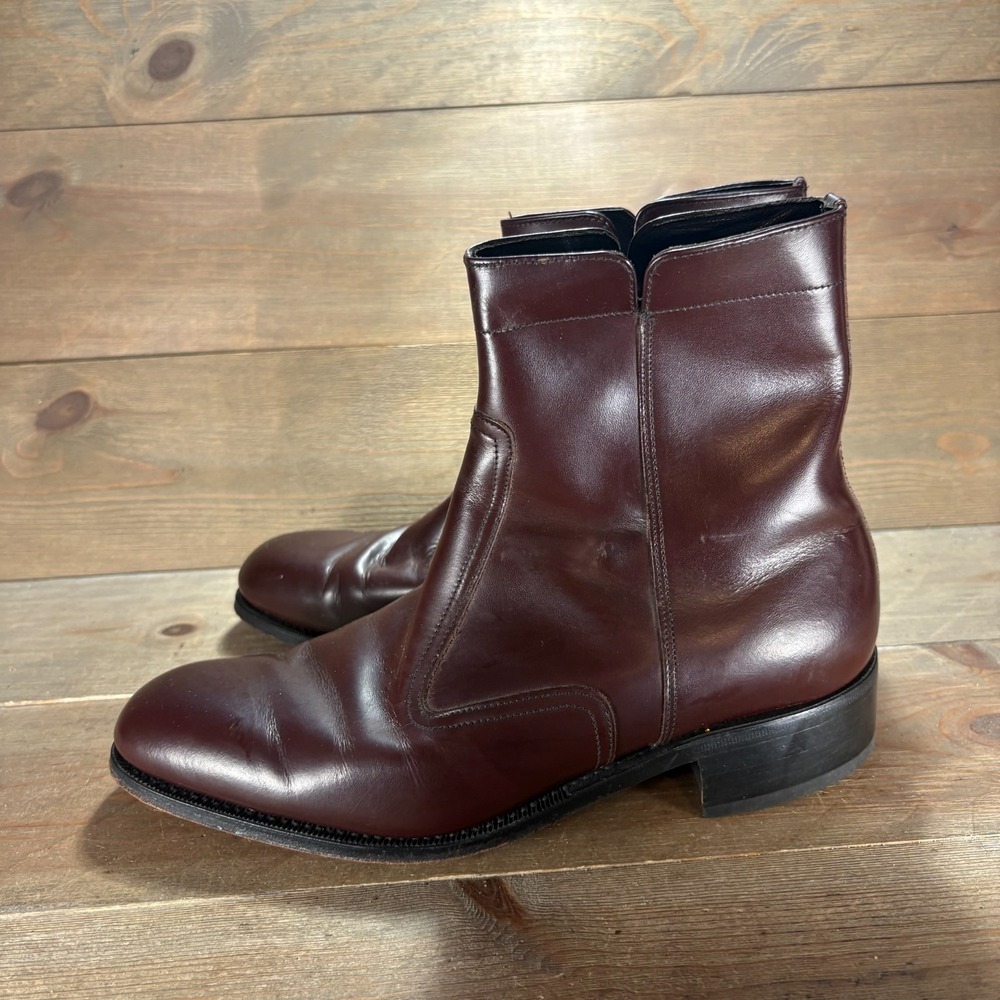 Florsheim Imperial Mens size 9.5 wide EEE shoes brown Leather Dress Boots